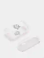 Зеленый прозрачный пластиковый чехол для Apple Airpods Pro