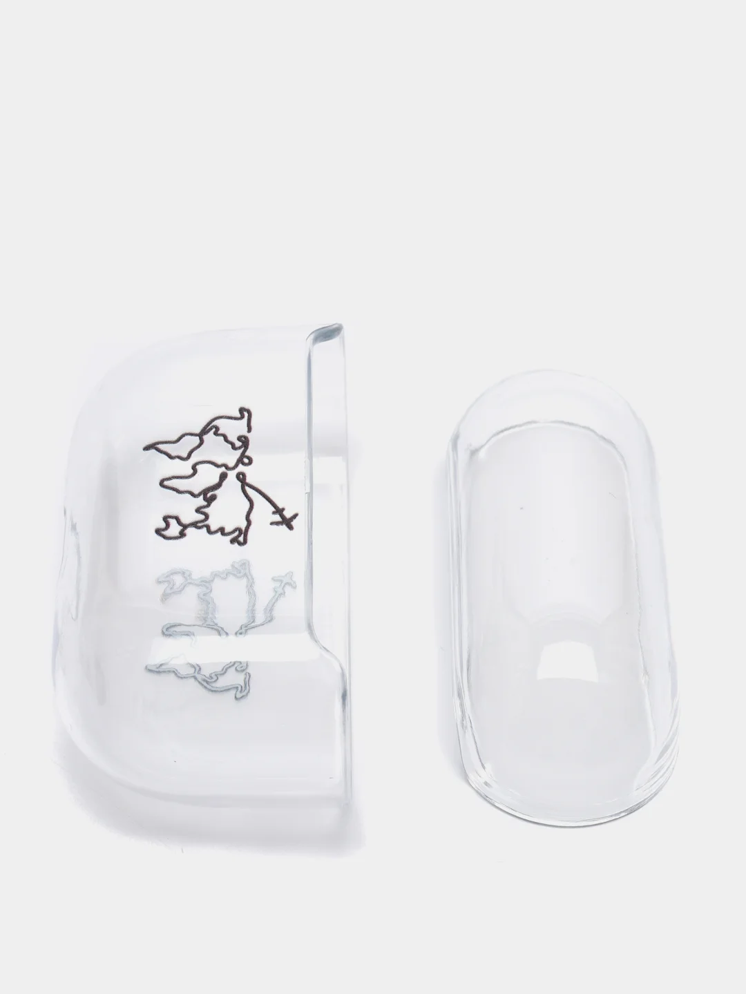 Морской прозрачный пластиковый чехол для Apple Airpods Pro
