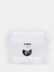 Серый прозрачный пластиковый чехол для Apple Airpods Pro