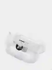 Серый прозрачный пластиковый чехол для Apple Airpods Pro