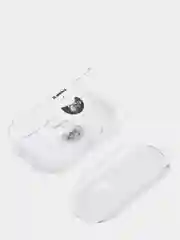 Серый прозрачный пластиковый чехол для Apple Airpods Pro