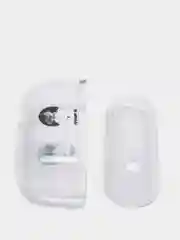 Серый прозрачный пластиковый чехол для Apple Airpods Pro