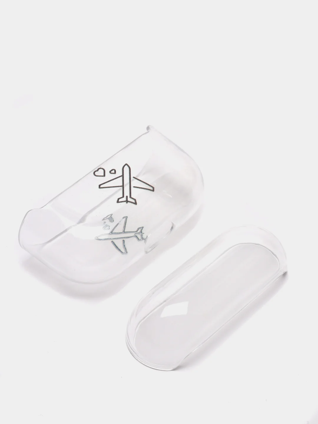 Прозрачный прозрачный пластиковый чехол для Apple Airpods Pro