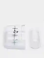 Прозрачный чехол для наушников Apple Airpods 1 / 2 прозрачный пластиковый