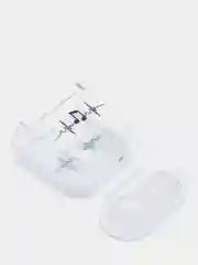 Прозрачный чехол для наушников Apple Airpods 1 / 2 прозрачный пластиковый