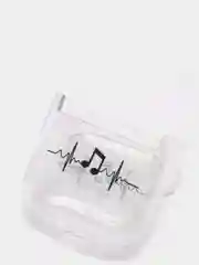 Прозрачный чехол для наушников Apple Airpods 1 / 2 прозрачный пластиковый