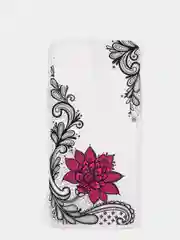 Фуксия чехол для iPhone 11 7 / 8 / SE2 / XR / 12 Pro Max прозрачный силиконовый айфон про макс