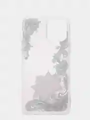 Фуксия чехол для iPhone 11 7 / 8 / SE2 / XR / 12 Pro Max прозрачный силиконовый айфон про макс