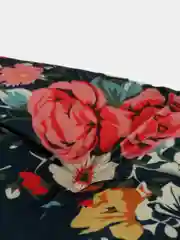 Темно-синий подушка декоративная MATEX "MIX" на стул, с завязками