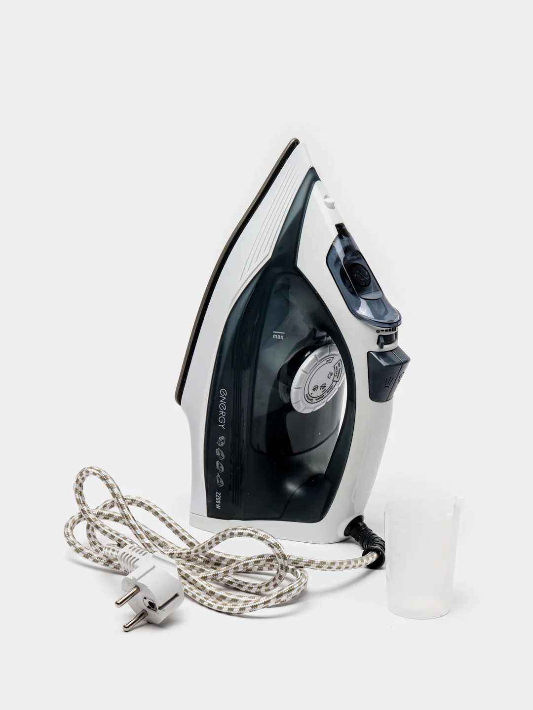 Утюг ENERGY EN-302 (1800-2200Вт, пар, спрей, пар.удар, самооч., керамическая подошва)