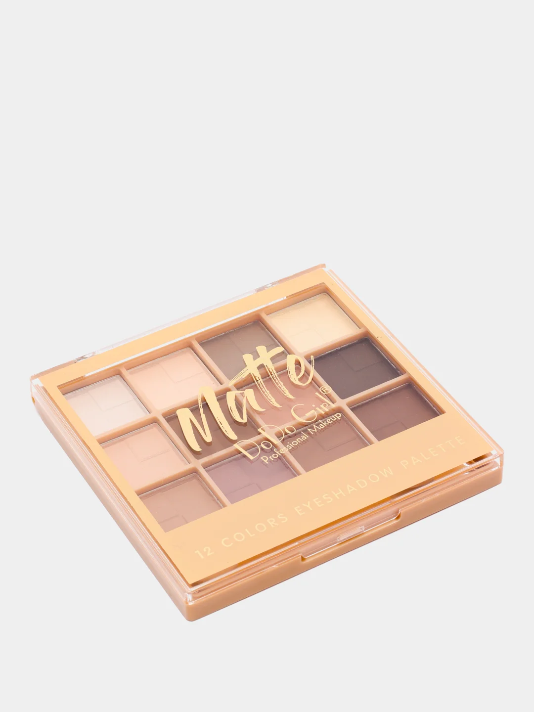Палетка матовых теней для век DoDo Girl Matte , 12 цветов