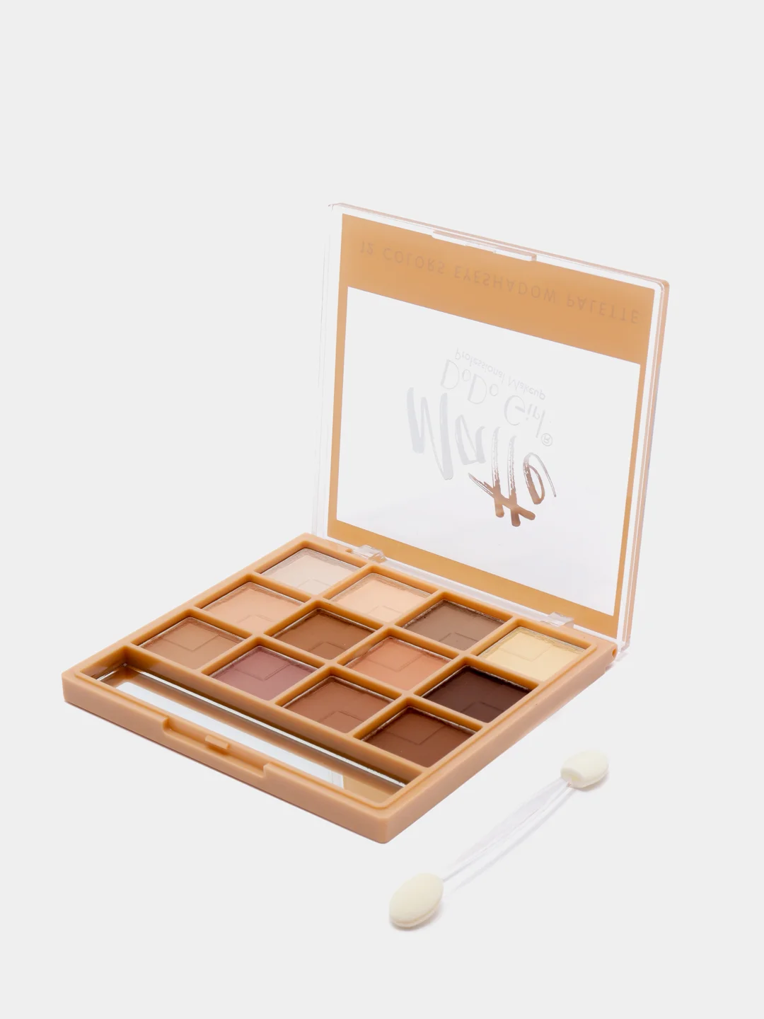Палетка матовых теней для век DoDo Girl Matte , 12 цветов