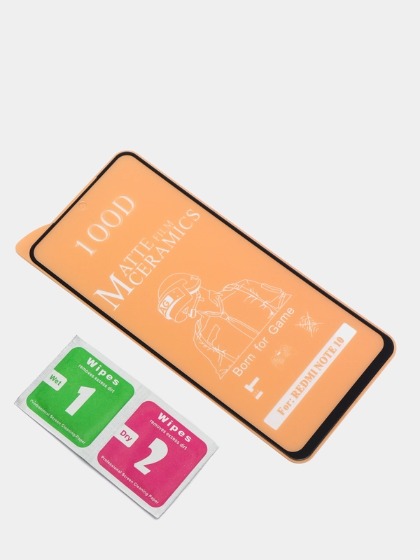 Защитная пленка Redmi Note 10 10s матовая керамика мягкая жидкое стекло редми ноут