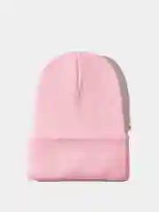 Розовый шапка бини