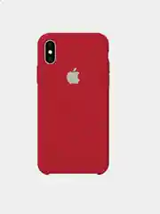 Красный чехол для iPhone X / XS Silicone Case