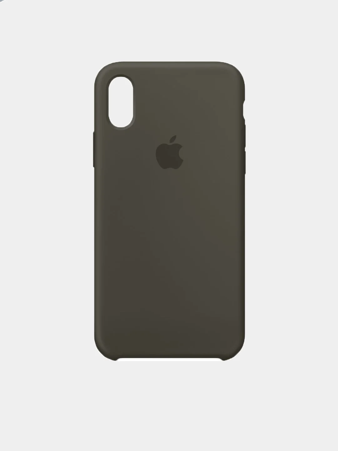 Хром чехол для iPhone X / XS Silicone Case