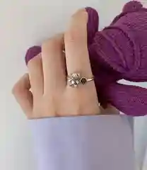 Серебряный кольцо