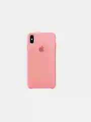 Кораллово-розовый чехол для iPhone XS max Silicone Case