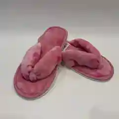 Розовый женские домашние тапочки