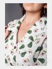 Удлиненная рубашка из 100% хлопка
