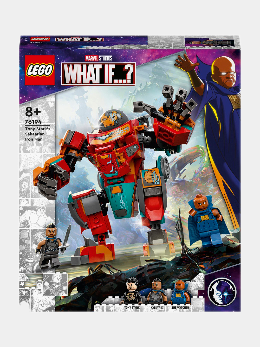 Lego Super Heroes 76194 Железный Человек Тони Старка на Сакааре купить по  цене 3922 ₽ в интернет-магазине Магнит Маркет