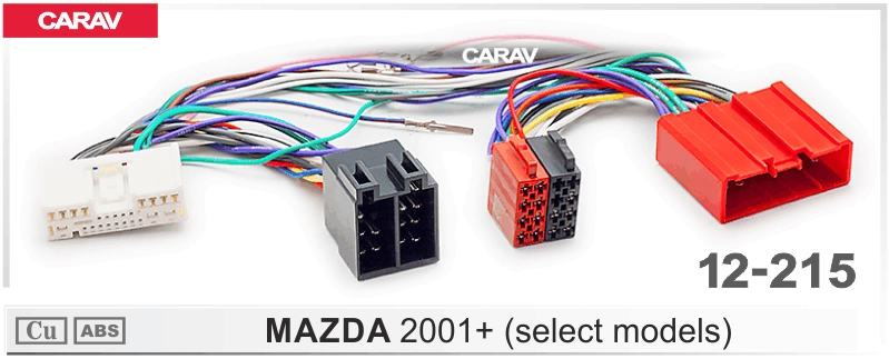 Переходник для магнитол ISO (CARAV 12-215) Mazda 2001+