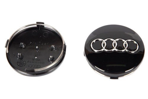 Колпачки заглушки на литой диск Audi 4B0601170, 60 мм, 4 штуки