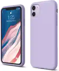 Лавандовый чехол защитный для iPhone 12 / 12 Pro / 12 Pro Max, силиконовый, 1,5 мм