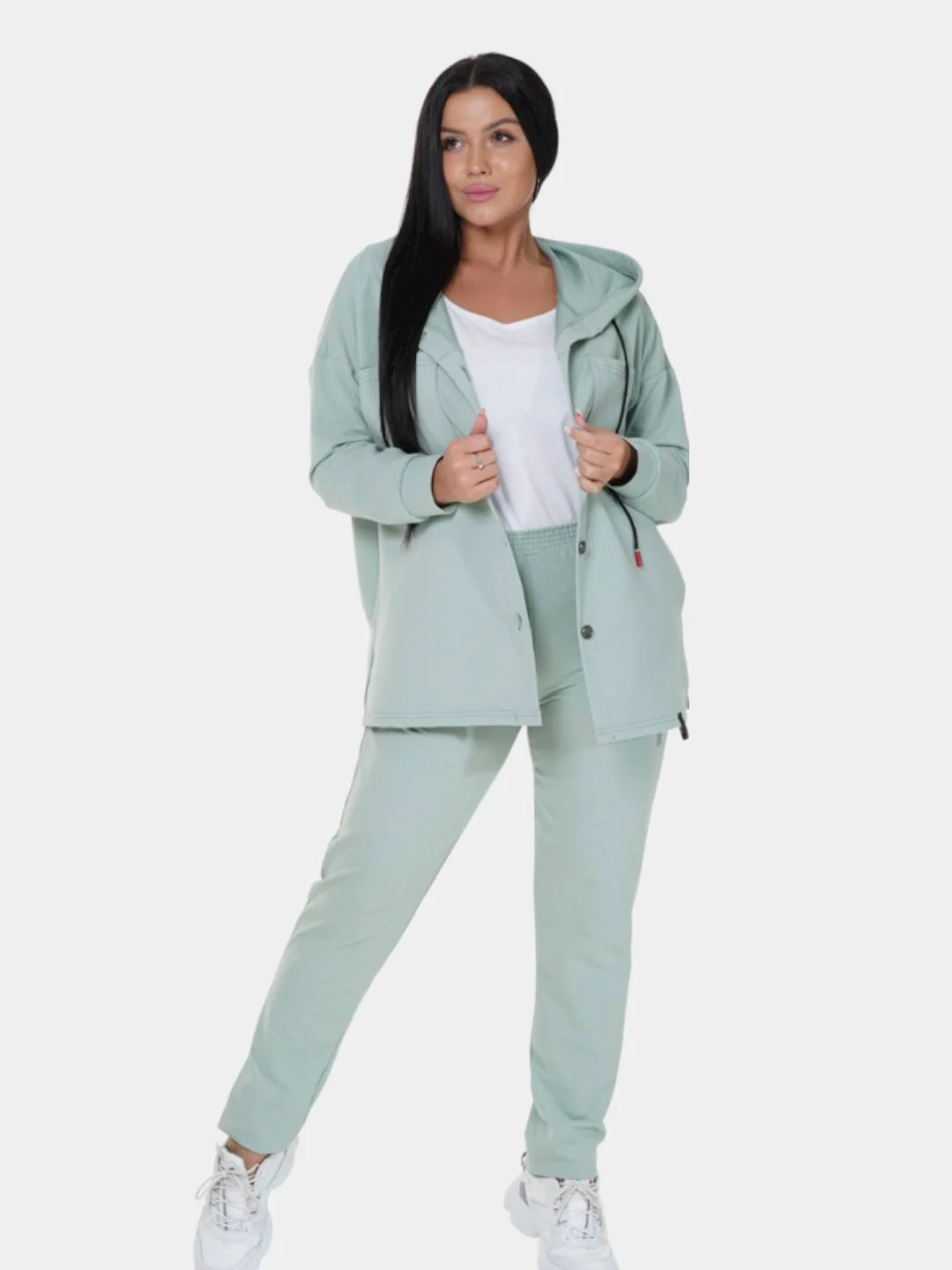 Мятный костюм женский Престиж lovetex.store