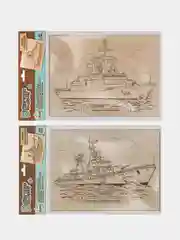 Доска для выжигания "Морской флот", 2 вида