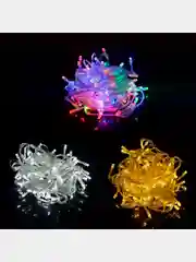 Белый светодиодная гирлянда, новогодняя, 3 размера