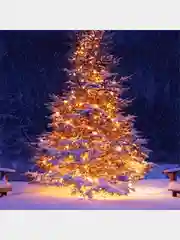 Белый светодиодная гирлянда, новогодняя, 3 размера