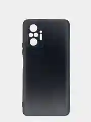 Черный чехол Xiaomi Redmi Note 10 Pro, Сяоми Редми Нот 10 Про, черный силиконовый