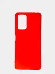Алый чехол Xiaomi Redmi Note 10 Pro, Сяоми Редми Нот 10 Про, силиконовый цветной матовый