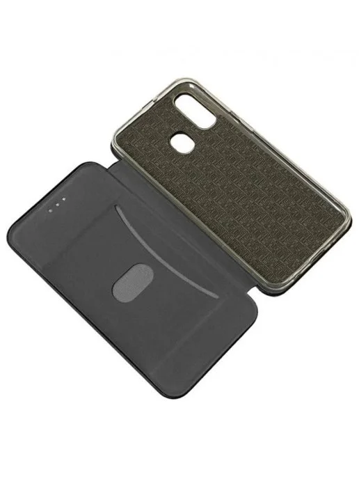 Зеленый чехол книжка на Samsung Galaxy A40