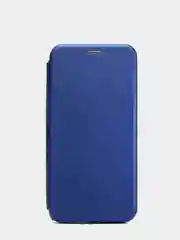 Синий чехол книжка на Samsung Galaxy A40