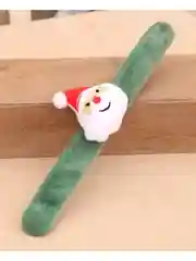 Белый новогодний детский браслет