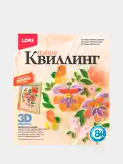 Набор для создания Квиллинг-панно 3D "Летняя палитра", с рамкой
