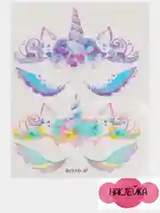 Белый переводное тату для девочек