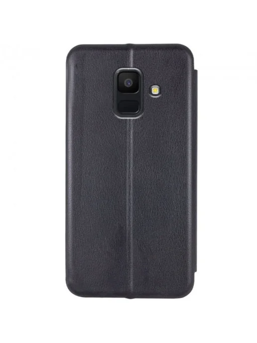 Красный чехол книжка для Samsung Galaxy A6 2018 (SM-A600F) / Самсунг Галакси А6 2018
