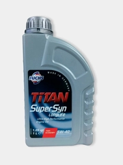 Моторное масло FUCHS TITAN SUPERSYN LONGLIFE 5W-40, Cинтетическое. 1 л