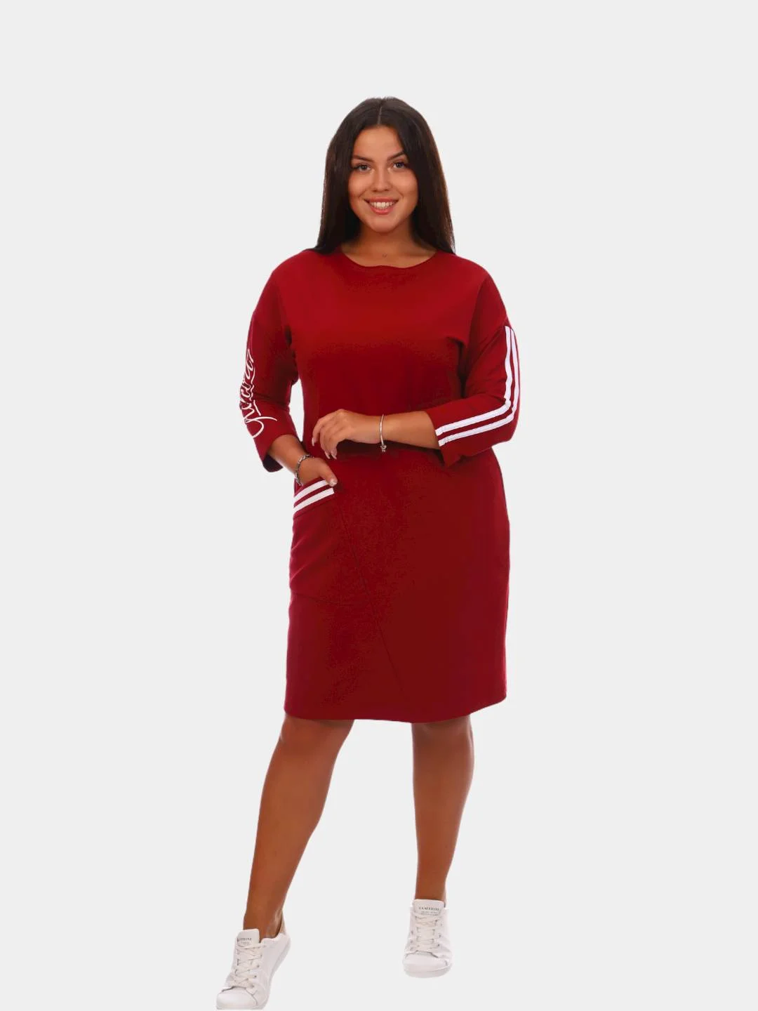 Багровый флоренс платье женское lovetex.store