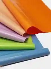 Лавандовый пленка кожа ПВХ с блестками/ рисунками для творчества Для декора блокнотов,подарков Кожзам