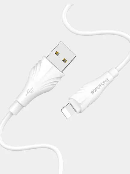 Кабель для зарядки  Borofone BX18 Lightning
