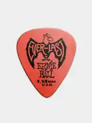 Красный медиатор гитарный Ernie Ball, с противоскользящим покрытием, разноцветные