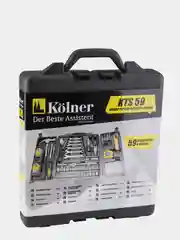 Kolner KTS 59 Набор ручного инструмента в пластиковом кейсе 59 предметов