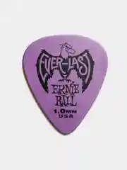 Фиолетовый медиатор гитарный Ernie Ball, с противоскользящим покрытием, разноцветные