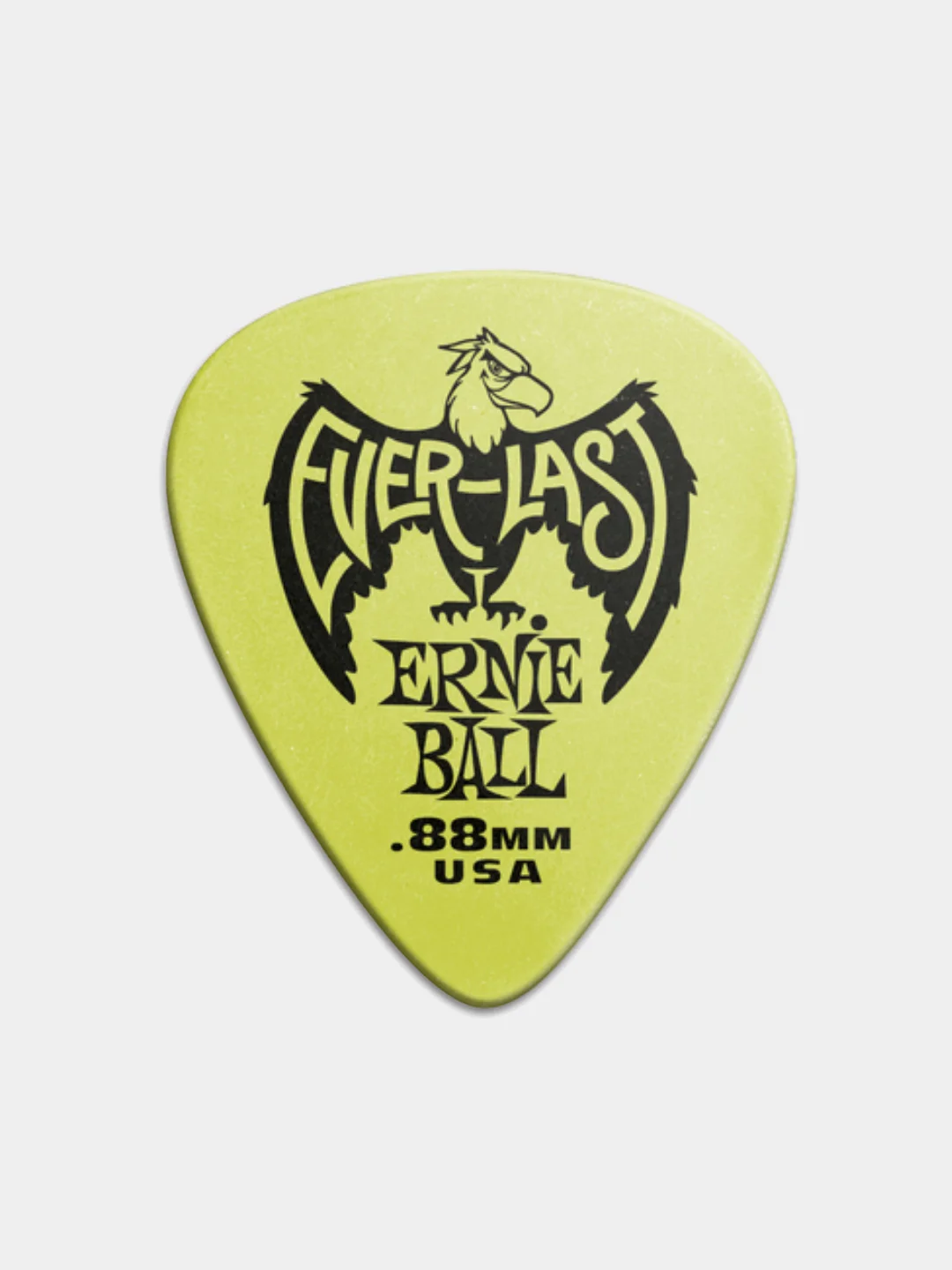 Золотой медиатор гитарный Ernie Ball, с противоскользящим покрытием, разноцветные