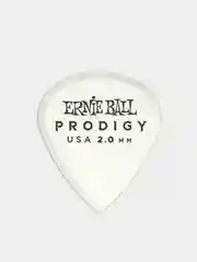 Белый медиатор гитарный Ernie Ball P09200 Prodigy, 1 шт, mini