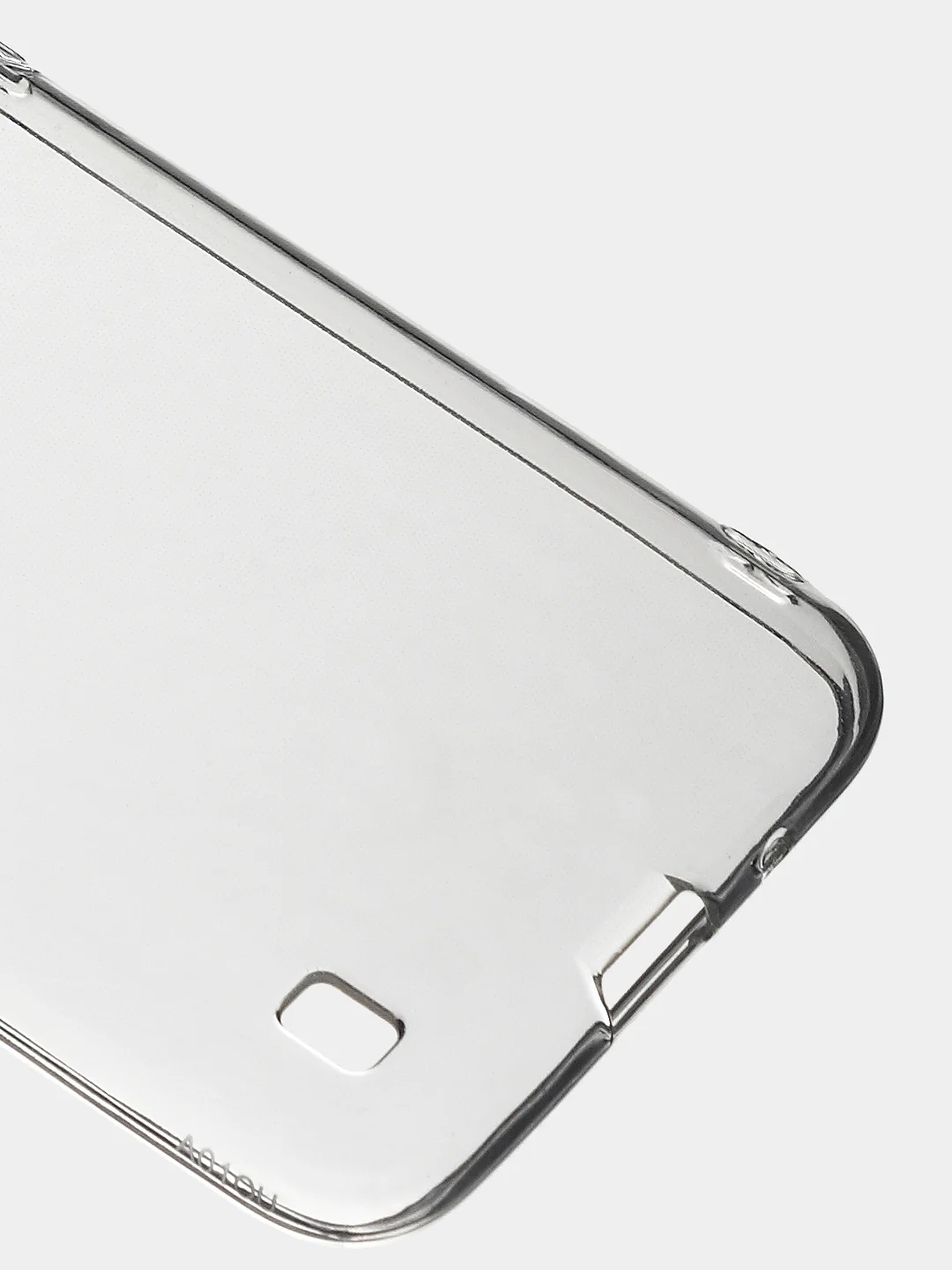 Чехол для Samsung A01 прозрачный силиконовый
